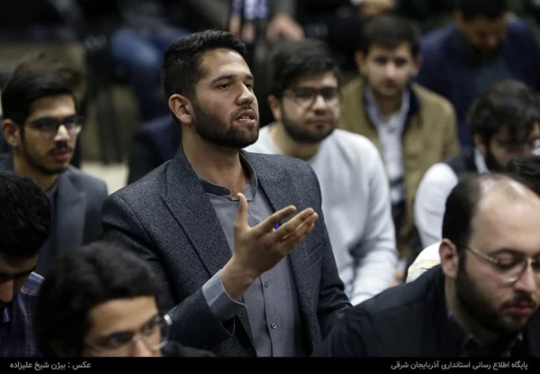 دیدار صمیمی استاندار آذربایجان شرقی با تشکل های دانشجویی استان  5