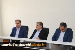 تصاویر دیدار نوروزی و عید سعید فطر ریاست و و هیئت رئیسه با اساتید محترم و همکاران عزیز  16