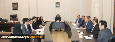 جلسه هماهنگی اجرای  جشنواره الگوهای برتر تدریس استانی دانشجو معلمان آذربایجان شرقی