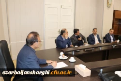 جلسه هماهنگی اجرای  جشنواره الگوهای برتر تدریس استانی دانشجو معلمان آذربایجان شرقی 3