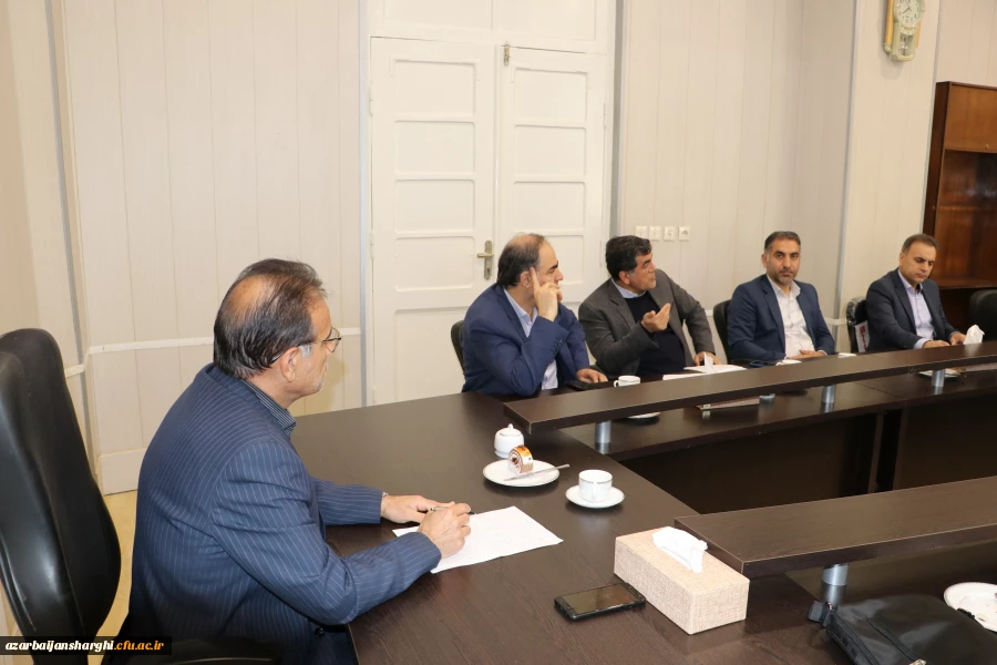 جلسه هماهنگی اجرای  جشنواره الگوهای برتر تدریس استانی دانشجو معلمان آذربایجان شرقی 3