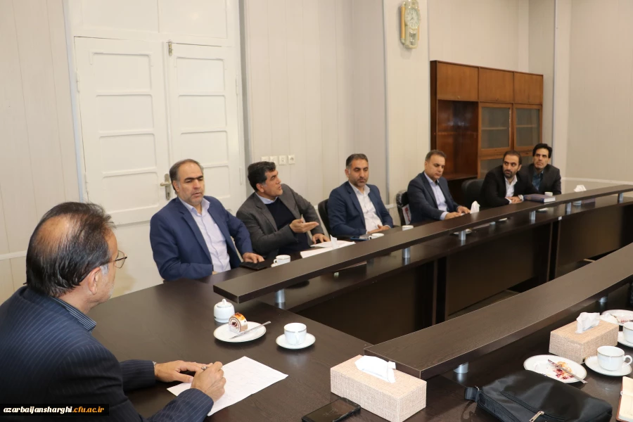 جلسه هماهنگی اجرای  جشنواره الگوهای برتر تدریس استانی دانشجو معلمان آذربایجان شرقی 3