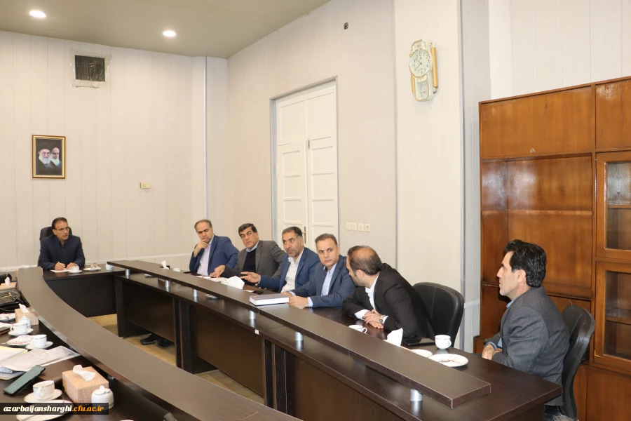 جلسه هماهنگی اجرای  جشنواره الگوهای برتر تدریس استانی دانشجو معلمان آذربایجان شرقی 4