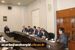 جلسه هماهنگی اجرای  جشنواره الگوهای برتر تدریس استانی دانشجو معلمان آذربایجان شرقی 5