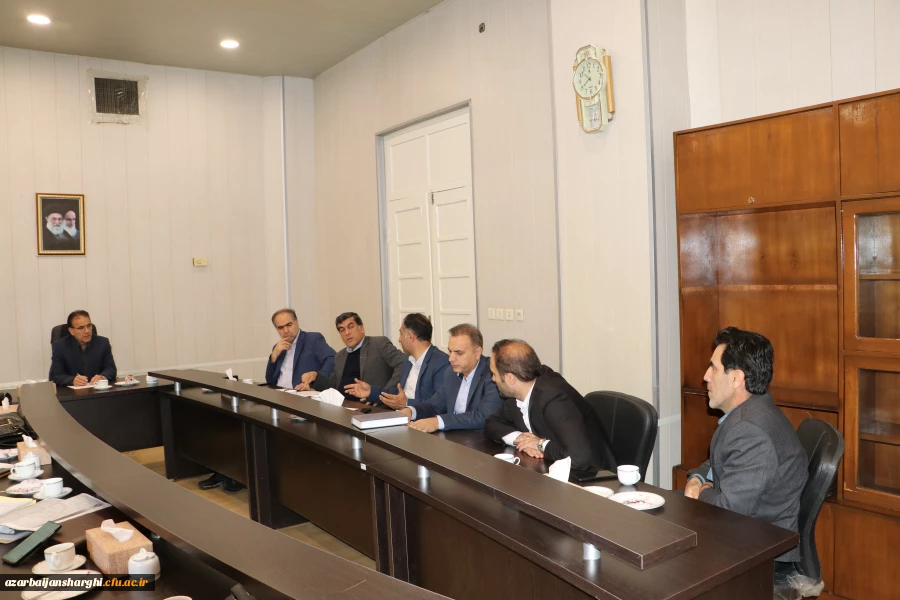 جلسه هماهنگی اجرای  جشنواره الگوهای برتر تدریس استانی دانشجو معلمان آذربایجان شرقی 5