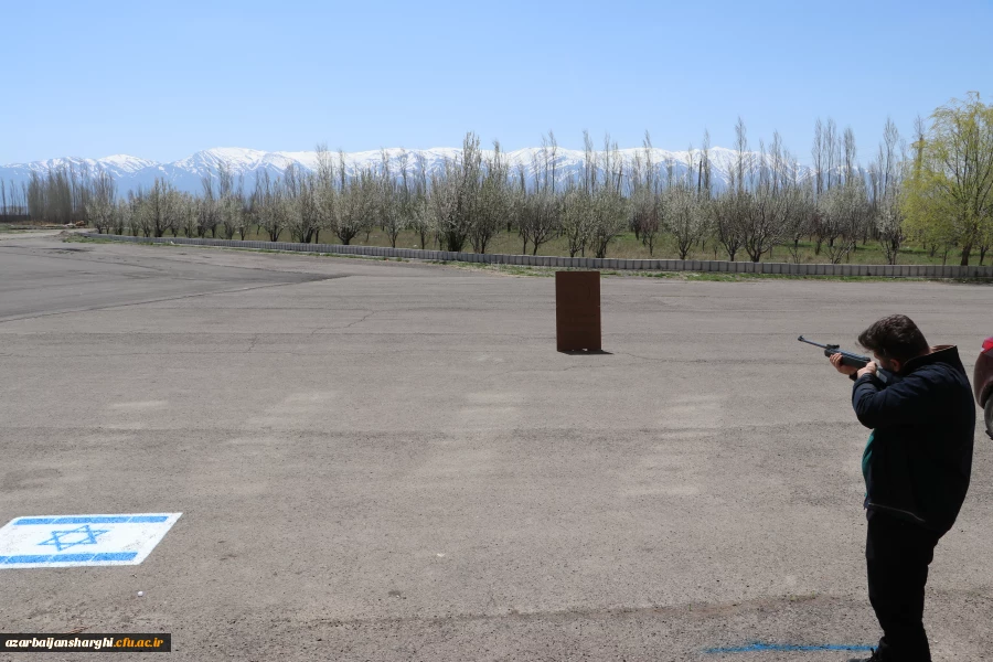 برگزاری مسابقه تیر اندازی میان دانشجویان مرکز سراب  4