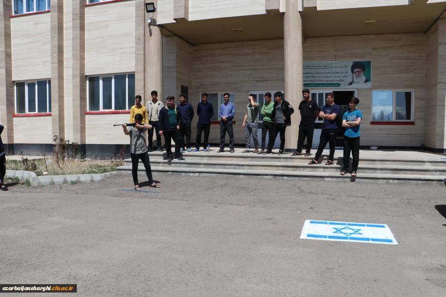 برگزاری مسابقه تیر اندازی میان دانشجویان مرکز سراب  5