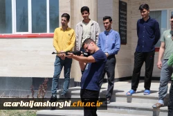 برگزاری مسابقه تیر اندازی میان دانشجویان مرکز سراب  6