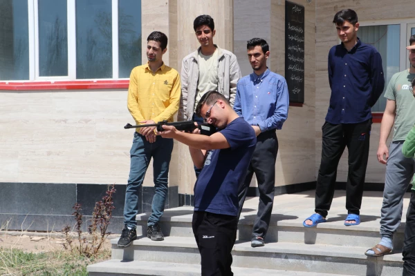 برگزاری مسابقه تیر اندازی میان دانشجویان مرکز سراب  6