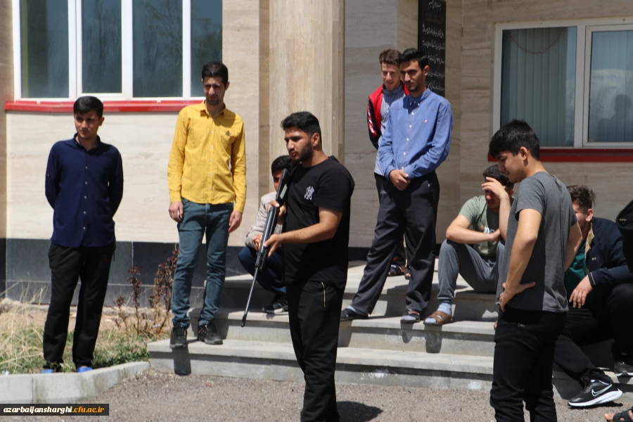 برگزاری مسابقه تیر اندازی میان دانشجویان مرکز سراب  9