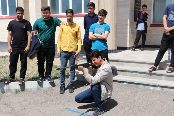 برگزاری مسابقه تیر اندازی میان دانشجویان مرکز سراب  10