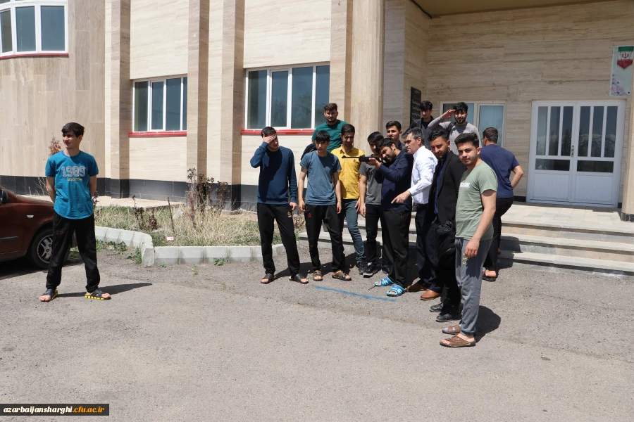 برگزاری مسابقه تیر اندازی میان دانشجویان مرکز سراب  12