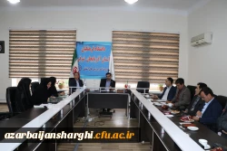 جلسه شورای پژوهشی دانشگاه فرهنگیان استان  8