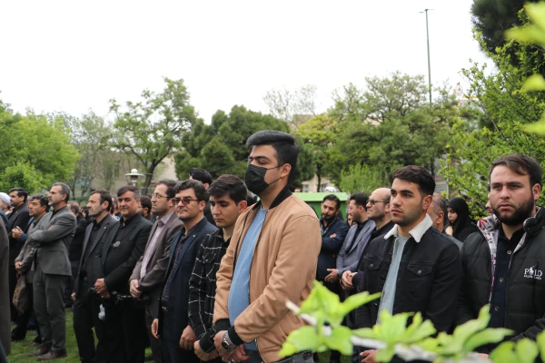 وداغ با شهیدان خدمت در تبریز 3