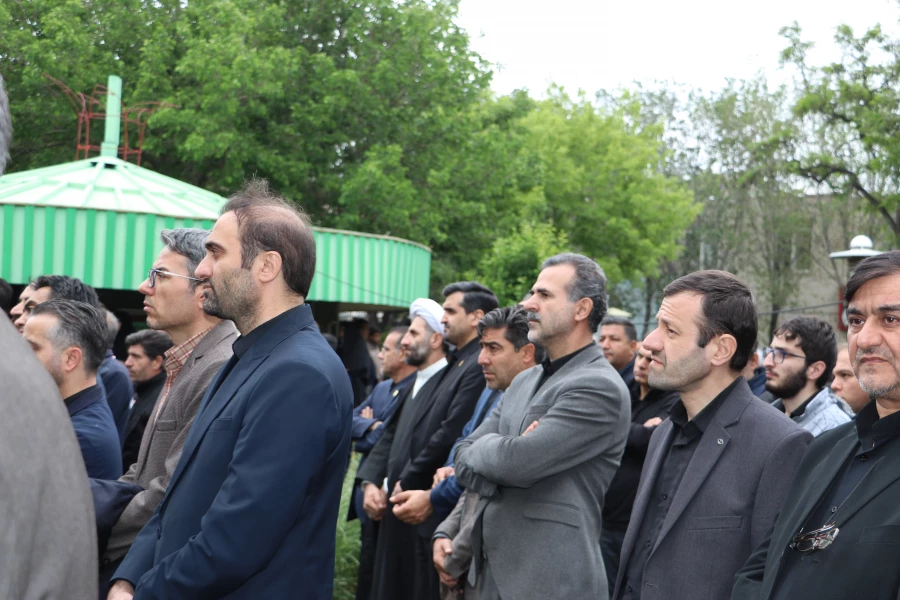 وداغ با شهیدان خدمت در تبریز 4