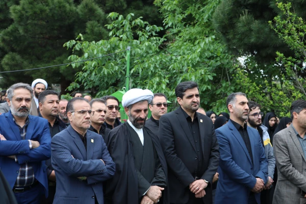 وداغ با شهیدان خدمت در تبریز 6