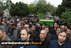 وداغ با شهیدان خدمت در تبریز 9