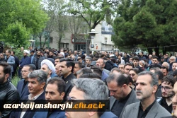 وداغ با شهیدان خدمت در تبریز 11