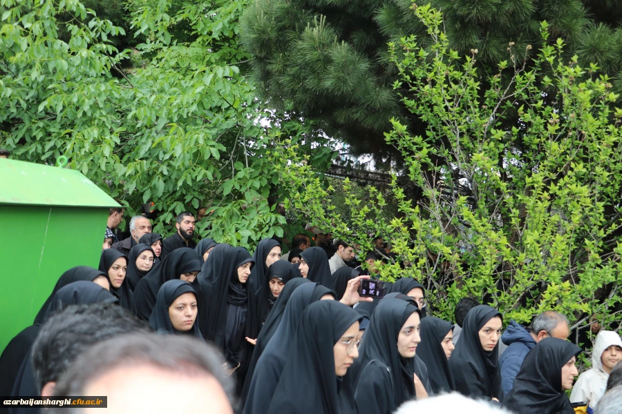 وداغ با شهیدان خدمت در تبریز 14