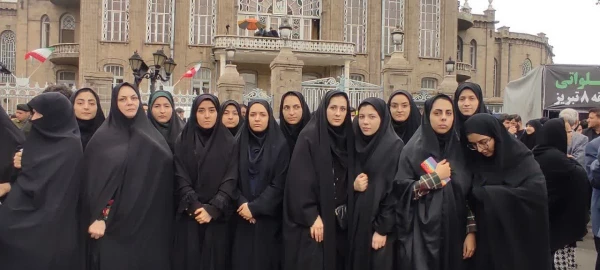 وداغ با شهیدان خدمت در تبریز 14