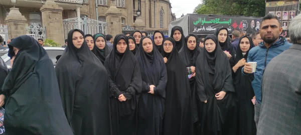 وداغ با شهیدان خدمت در تبریز 16