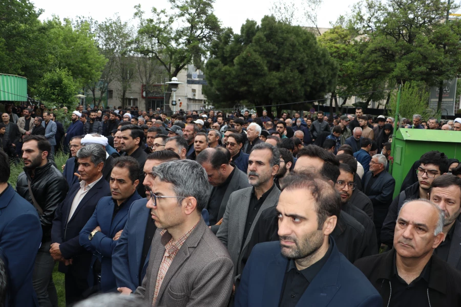 وداغ با شهیدان خدمت در تبریز 17