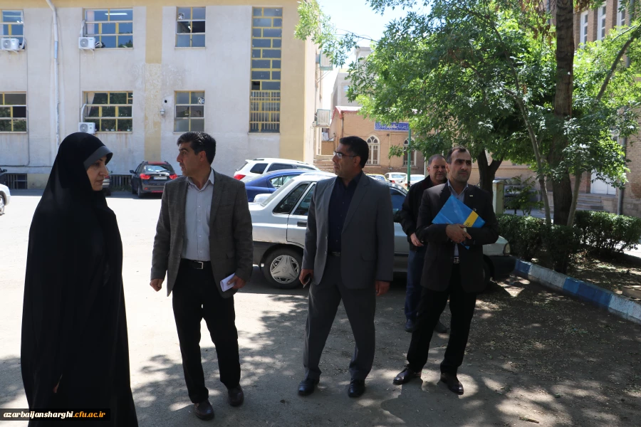 بازدید و بررسی فرایند تغییر چارت سازمانی و تبدیل پردیس ها به  دانشکده در  دانشگاه فرهنگیان آذربایجان شرقی  4