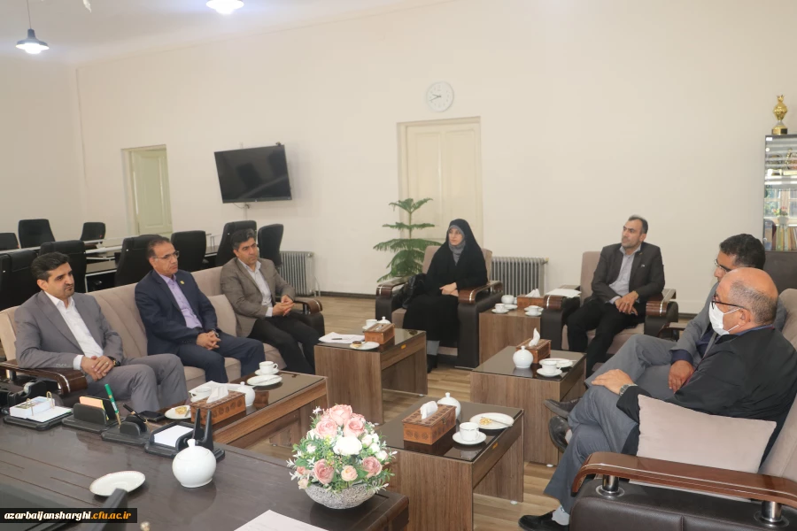 بازدید و بررسی فرایند تغییر چارت سازمانی و تبدیل پردیس ها به  دانشکده در  دانشگاه فرهنگیان آذربایجان شرقی  10