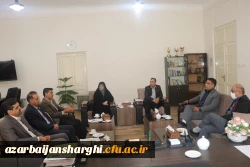 بازدید و بررسی فرایند تغییر چارت سازمانی و تبدیل پردیس ها به  دانشکده در  دانشگاه فرهنگیان آذربایجان شرقی  11