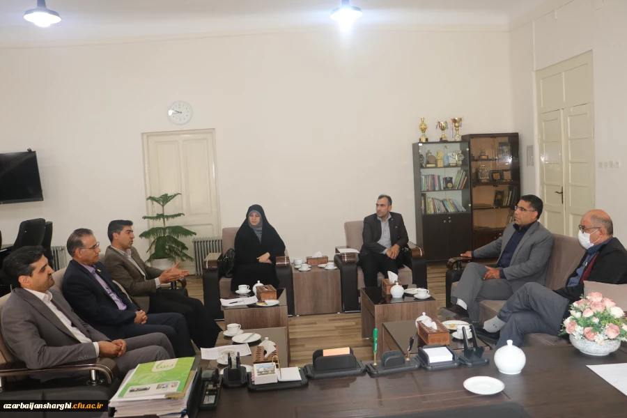 بازدید و بررسی فرایند تغییر چارت سازمانی و تبدیل پردیس ها به  دانشکده در  دانشگاه فرهنگیان آذربایجان شرقی  11