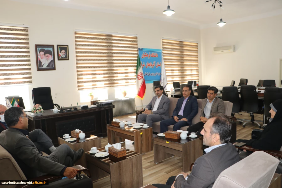 بازدید و بررسی فرایند تغییر چارت سازمانی و تبدیل پردیس ها به  دانشکده در  دانشگاه فرهنگیان آذربایجان شرقی  12