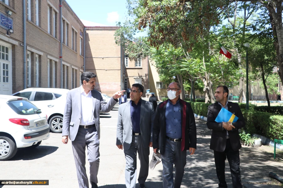 بازدید و بررسی فرایند تغییر چارت سازمانی و تبدیل پردیس ها به  دانشکده در  دانشگاه فرهنگیان آذربایجان شرقی  13