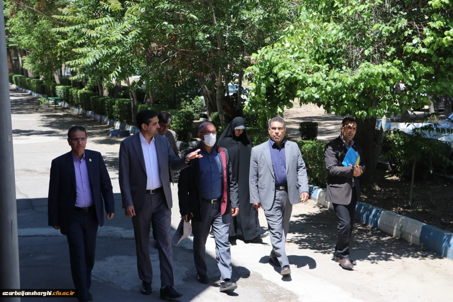 بازدید و بررسی فرایند تغییر چارت سازمانی و تبدیل پردیس ها به  دانشکده در  دانشگاه فرهنگیان آذربایجان شرقی  14