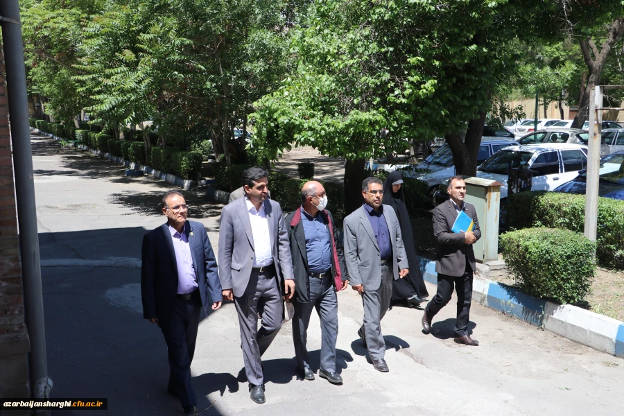 بازدید و بررسی فرایند تغییر چارت سازمانی و تبدیل پردیس ها به  دانشکده در  دانشگاه فرهنگیان آذربایجان شرقی  15