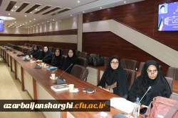 جلسه ی هم اندیشی اساتید و نخبگان دانشگاه فرهنگیان استان آذربایجان شرقی 5