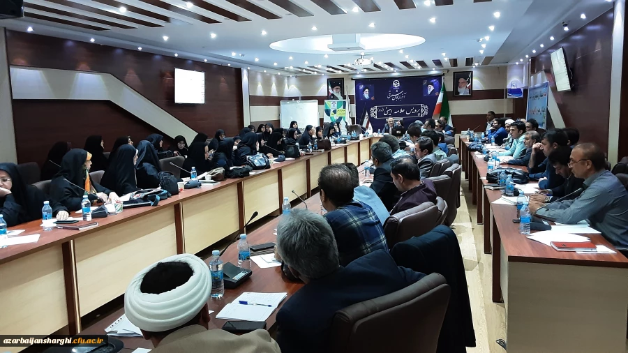  نخستین دوره آموزشی تربیت ارزیاب حرفه ای اساتید دانشگاه فرهنگیان استان  آذربایجان شرقی  25