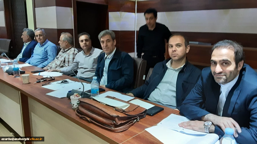  نخستین دوره آموزشی تربیت ارزیاب حرفه ای اساتید دانشگاه فرهنگیان استان  آذربایجان شرقی  26