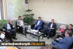 جلسه رفع کمبود فضاهای آموزشی دانشگاه فرهنگیان در استانداری آذربایجان شرقی 2