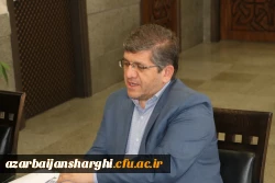 جلسه رفع کمبود فضاهای آموزشی دانشگاه فرهنگیان در استانداری آذربایجان شرقی 3