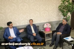 جلسه رفع کمبود فضاهای آموزشی دانشگاه فرهنگیان در استانداری آذربایجان شرقی 5