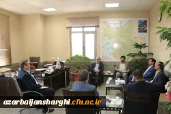 جلسه رفع کمبود فضاهای آموزشی دانشگاه فرهنگیان در استانداری آذربایجان شرقی 7