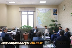 جلسه رفع کمبود فضاهای آموزشی دانشگاه فرهنگیان در استانداری آذربایجان شرقی 13