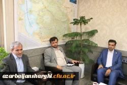 جلسه رفع کمبود فضاهای آموزشی دانشگاه فرهنگیان در استانداری آذربایجان شرقی 16