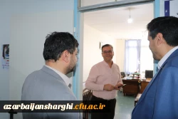 بازدید معاون دانشجویی دانشگاه فرهنگیان کشور و رئیس دانشگاه فرهنگیان آذربایجان شرقی از فرایند مصاحبه پذیرفته شدگان چند برابر ظرفیت دانشگاه فرهنگیان آذربایجان شرقی 4