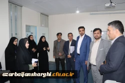 بازدید معاون دانشجویی دانشگاه فرهنگیان کشور و رئیس دانشگاه فرهنگیان آذربایجان شرقی از فرایند مصاحبه پذیرفته شدگان چند برابر ظرفیت دانشگاه فرهنگیان آذربایجان شرقی 5