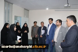 بازدید معاون دانشجویی دانشگاه فرهنگیان کشور و رئیس دانشگاه فرهنگیان آذربایجان شرقی از فرایند مصاحبه پذیرفته شدگان چند برابر ظرفیت دانشگاه فرهنگیان آذربایجان شرقی 6