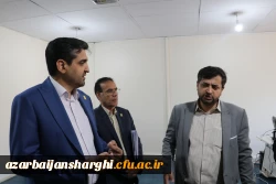 بازدید معاون دانشجویی دانشگاه فرهنگیان کشور و رئیس دانشگاه فرهنگیان آذربایجان شرقی از فرایند مصاحبه پذیرفته شدگان چند برابر ظرفیت دانشگاه فرهنگیان آذربایجان شرقی 7