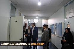 بازدید معاون دانشجویی دانشگاه فرهنگیان کشور و رئیس دانشگاه فرهنگیان استان از فرایند مصاحبه پذیرفته شدگان چند برابر ظرفیت دانشگاه فرهنگیان آذربایجان شرقی 3