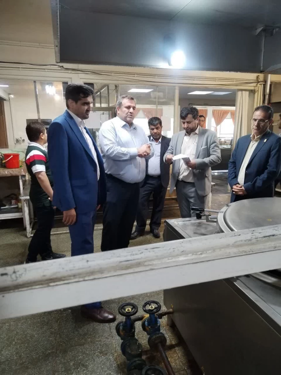 بازدید از از سلف سرویس  دانشگاه تبریز در جهت صنعتی کردن آشپزخانه های  پردیس های دانشگاه فرهنگیان 5