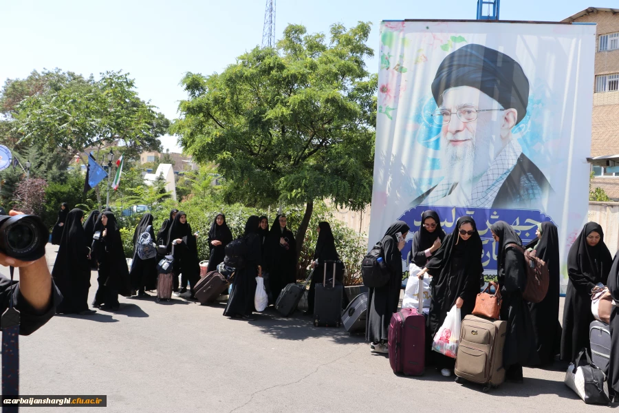 اعزام دانشجویان بسیج دانشجویی دانشگاه فرهنگیان استان آذربایجان شرقی به اردوی جهادی 7